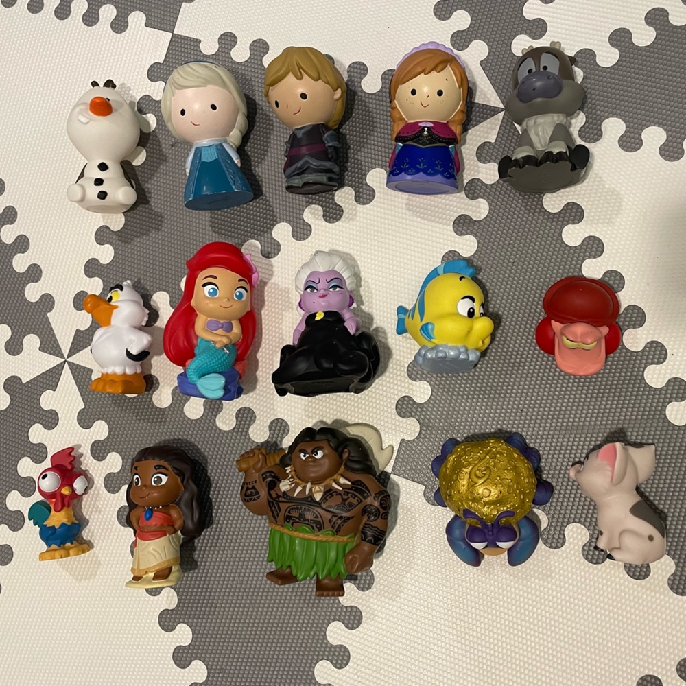 Disney Bath toys